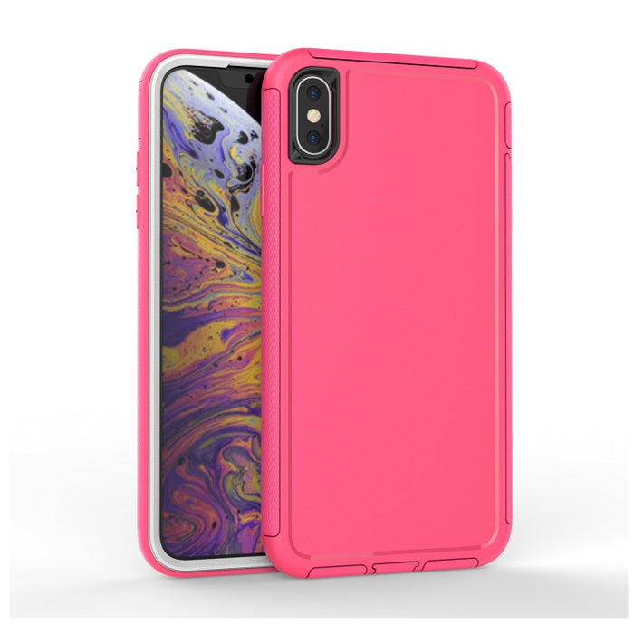 Estuche protector de PC + TPU con orificio preciso a prueba de golpes todo incluido 360