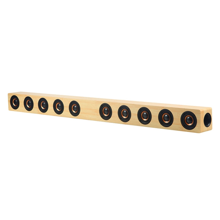 D90 Subwoofer Altavoz Bluetooth 4.2 de madera con control remoto, compatible con tarjeta TF y coaxial auxiliar de 3,5 mm y fibra óptica y disco U