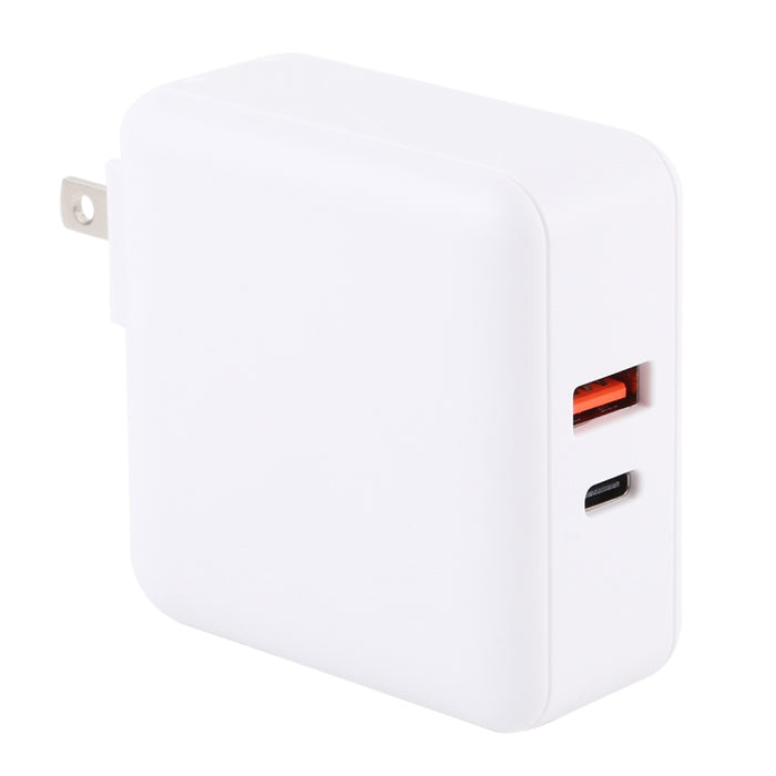 PD65W-A6 PD 65W Cargador rápido USB multifunción portátil con clavija plegable de 90 grados, enchufe de EE. UU.