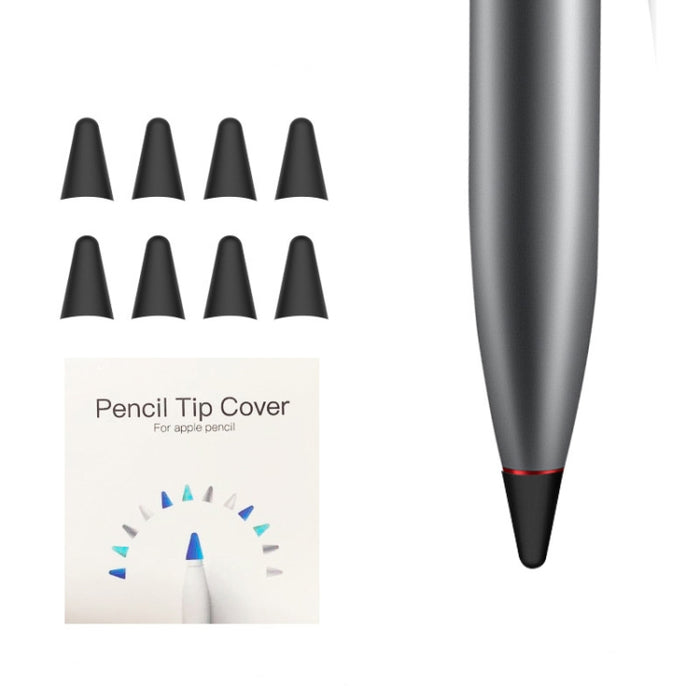 Cubierta de punta antideslizante silenciosa resistente al desgaste de 8 piezas para M-pencil Lite