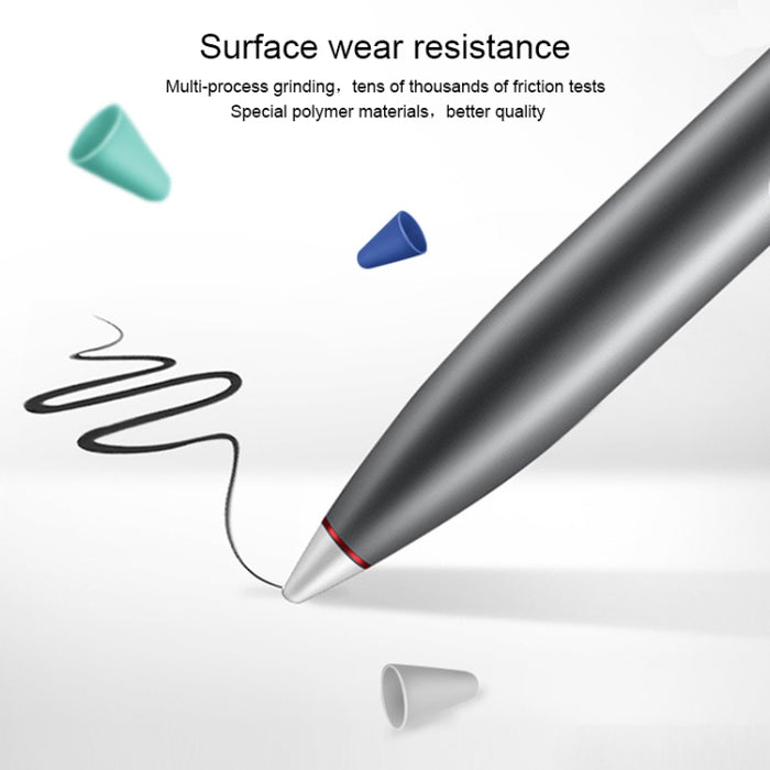 Cubierta de punta antideslizante silenciosa resistente al desgaste de 8 piezas para M-pencil Lite