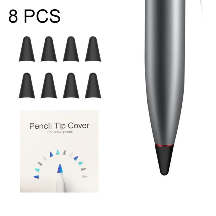 Cubierta de punta antideslizante silenciosa resistente al desgaste de 8 piezas para M-pencil Lite
