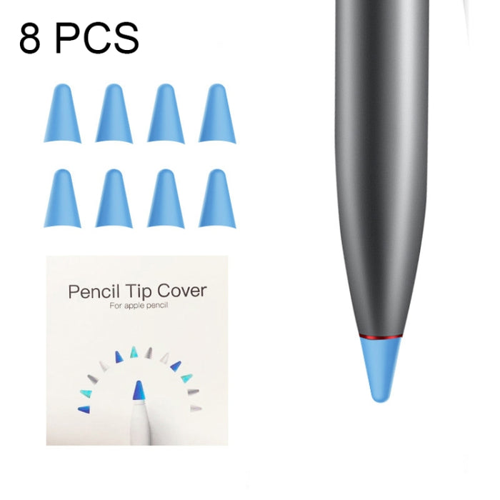 Cubierta de punta antideslizante silenciosa resistente al desgaste de 8 piezas para M-pencil Lite