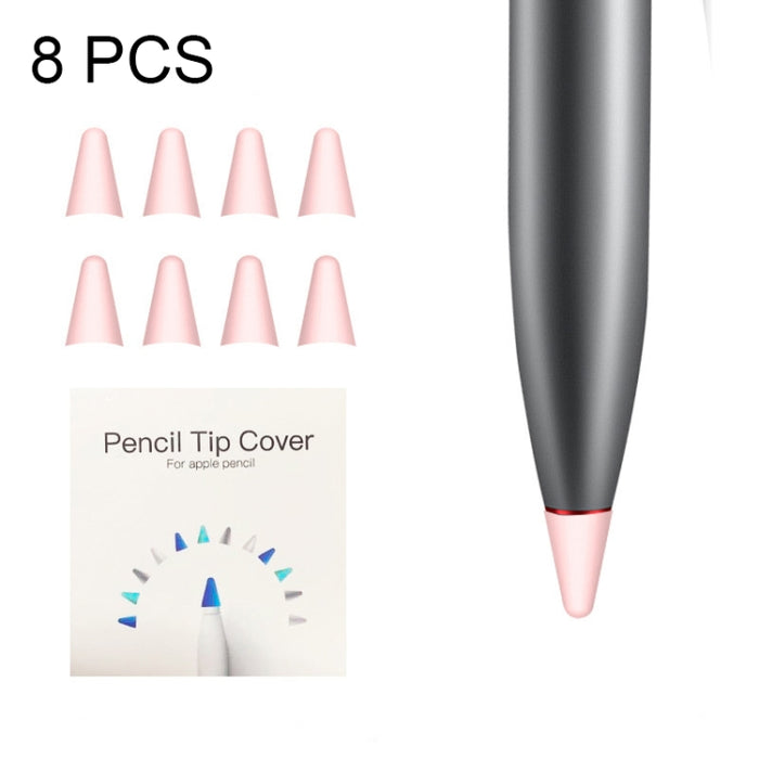 Cubierta de punta antideslizante silenciosa resistente al desgaste de 8 piezas para M-pencil Lite