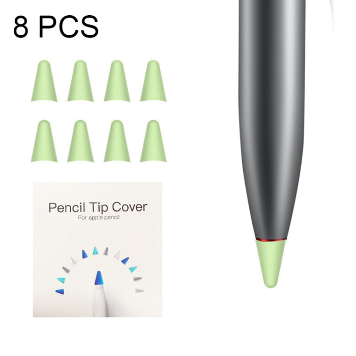 Cubierta de punta antideslizante silenciosa resistente al desgaste de 8 piezas para M-pencil Lite