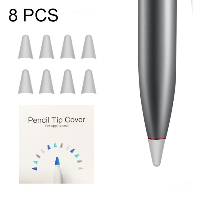 Cubierta de punta antideslizante silenciosa resistente al desgaste de 8 piezas para M-pencil Lite