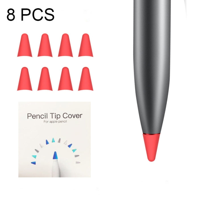 Cubierta de punta antideslizante silenciosa resistente al desgaste de 8 piezas para M-pencil Lite