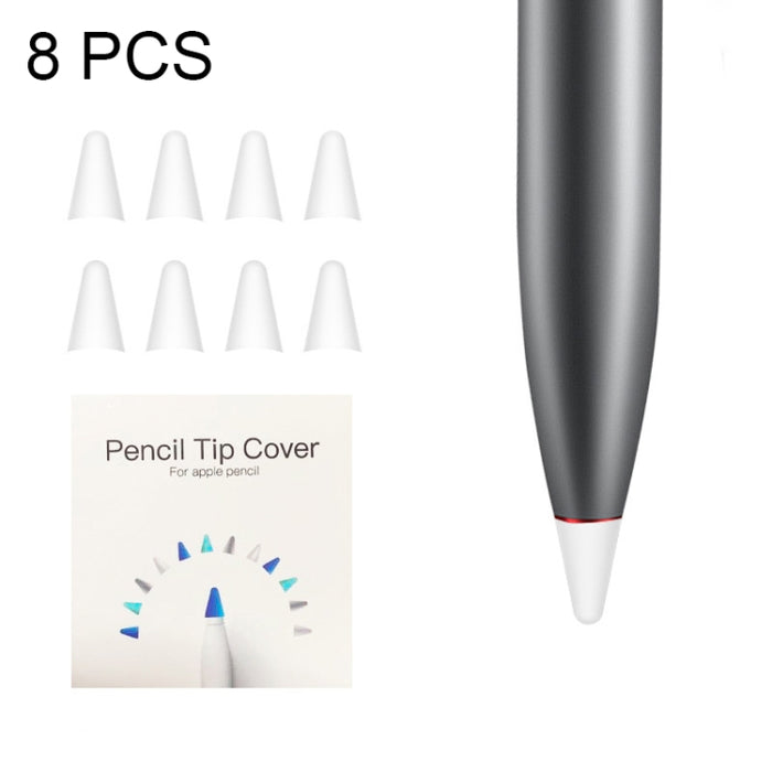 Cubierta de punta antideslizante silenciosa resistente al desgaste de 8 piezas para M-pencil Lite