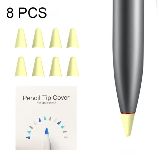 Cubierta de punta antideslizante silenciosa resistente al desgaste de 8 piezas para M-pencil Lite