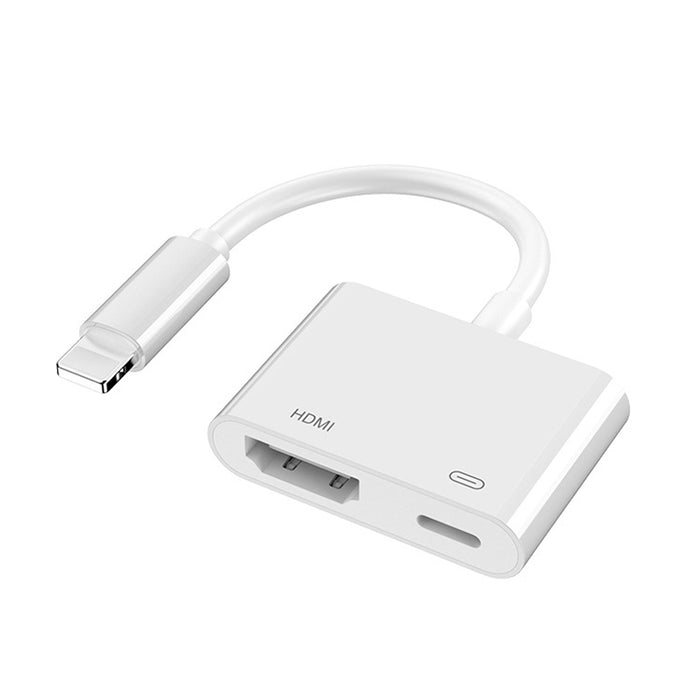 Cable adaptador de vídeo para proyector HDTV de 8 pines a HDMI para iPhone