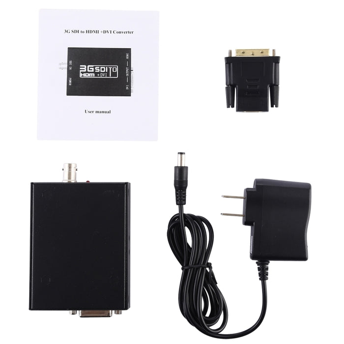 Convertidor NEWKENG NK-A8 3G SDI a HDMI + DVI