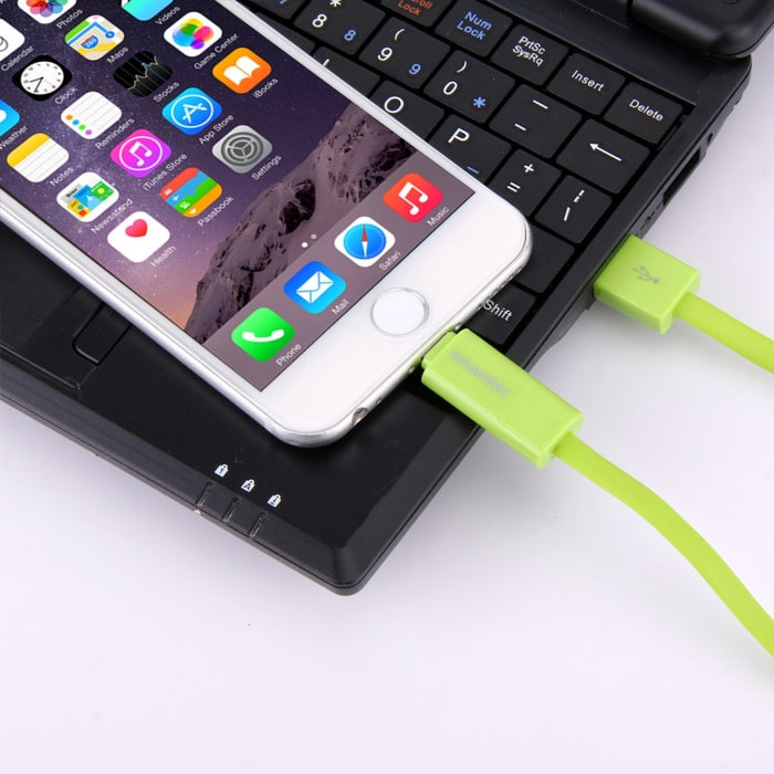 HAWEEL Cable de carga de sincronización de datos Micro USB y 8 pines a USB 2 en 1 de 1 m