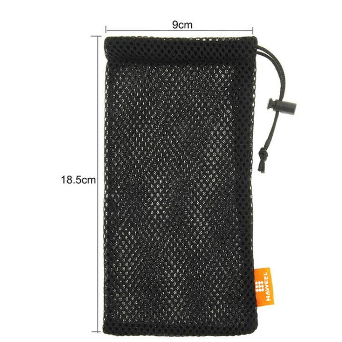 Bolsa HAWEEL para teléfonos inteligentes, banco de energía y otros accesorios, tamaño igual que el teléfono de 5,5 pulgadas, 5.5 inch Black