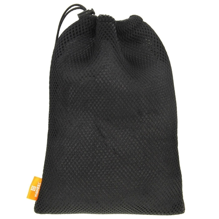 Bolsa con cordón de malla de nailon HAWEEL con cordón fijo para tableta con pantalla de hasta 7,9 pulgadas, tamaño: 24 cm x 16 cm