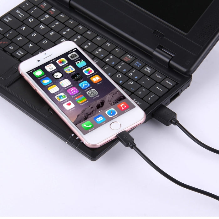 5 PCS HAWEEL 1m Kit de cable de carga y sincronización de alta velocidad de 8 pines a USB para iPhone, iPad, 5pcs