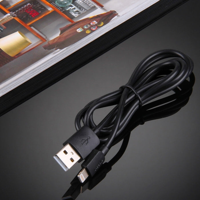 5 PCS HAWEEL 1m Kit de cable de carga y sincronización de alta velocidad de 8 pines a USB para iPhone, iPad, 5pcs
