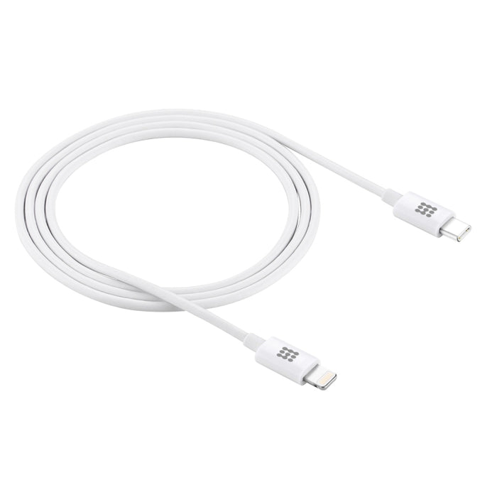 Cable de carga rápida HAWEEL 25W 3A USB-C / Type-C a 8 pines PD para iPhone, iPad, longitud del cable: 1 m