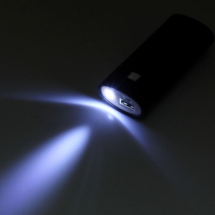 HAWEEL DIY 2x 18650 batería (no incluida) 5600mAh Power Bank Shell Box con salida USB e indicador