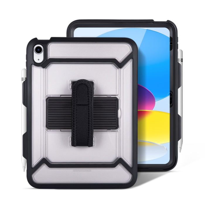 Para iPad 10.a generación 10.9 2022 360 Funda para tableta a prueba de golpes de cuerpo completo con agarre, soporte y ranura para bolígrafo