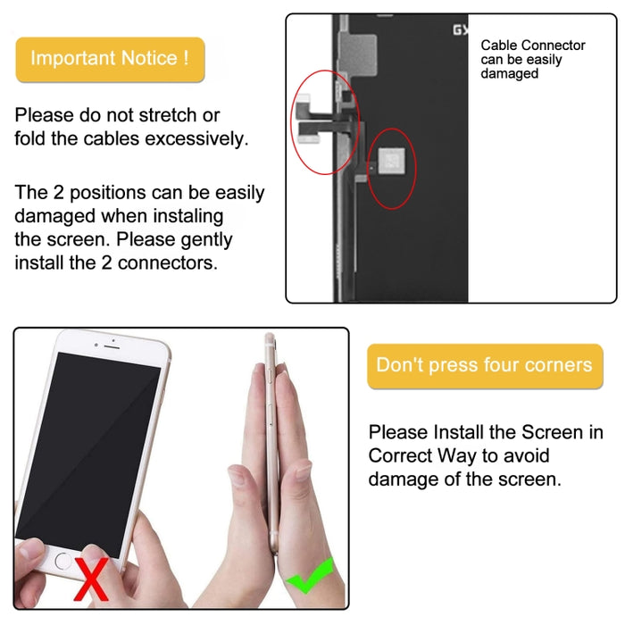 Pantalla LCD de material OLED y ensamblaje completo del digitalizador con marco para iPhone 11 Pro Max, For iPhone 11 Pro Max (GX OLED)