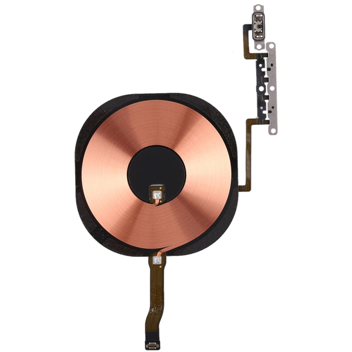 Módulo de carga inalámbrica con tecla de silencio y tecla de volumen para iPhone 11 Pro, For iPhone 11 Pro