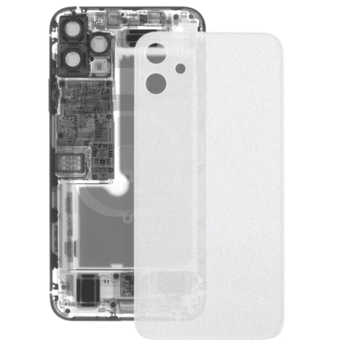 Tapa Trasera de Batería de Vidrio Esmerilado Transparente para iPhone 11, For iPhone 11