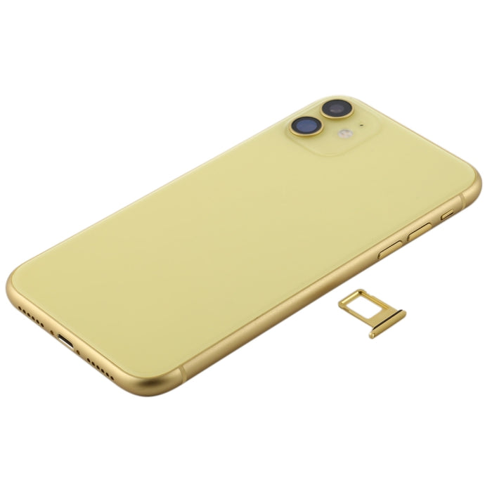 Conjunto de cubierta trasera de batería (con teclas laterales y botón de encendido + cable flexible de botón de volumen y módulo de carga inalámbrica y motor y puerto de carga y timbre de altavoz y bandeja para tarjetas y cubierta de lente de cámara) p...