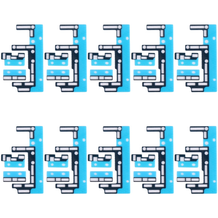 10 juegos de almohadillas de espuma de esponja para conector FPC de placa base para iPhone 11, For iPhone 11