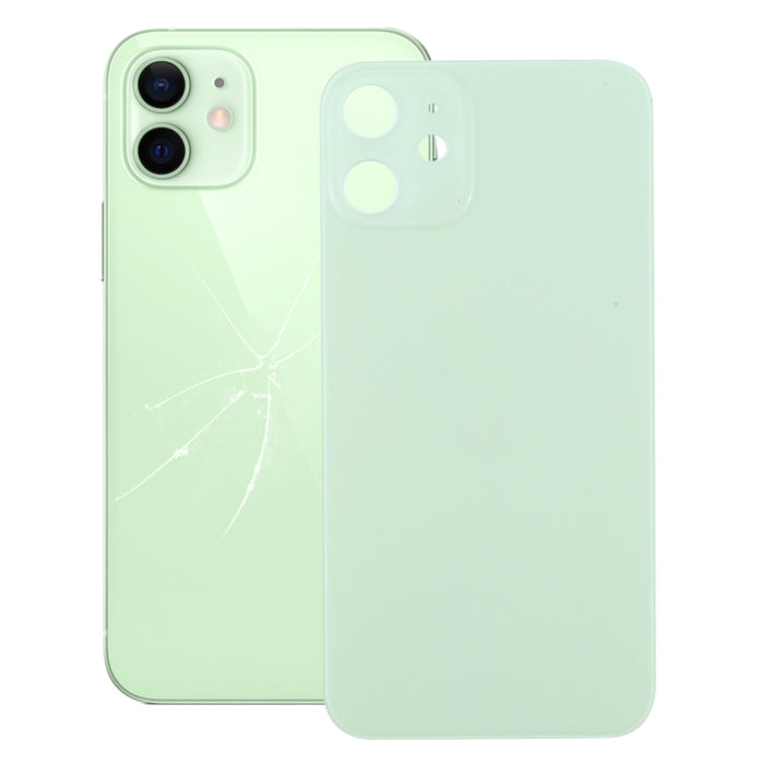 Tapa trasera de batería con orificio para cámara grande de fácil reemplazo para iPhone 12, For iPhone 12 (Not Disassemble), Easy Replacement Back Cover for 12