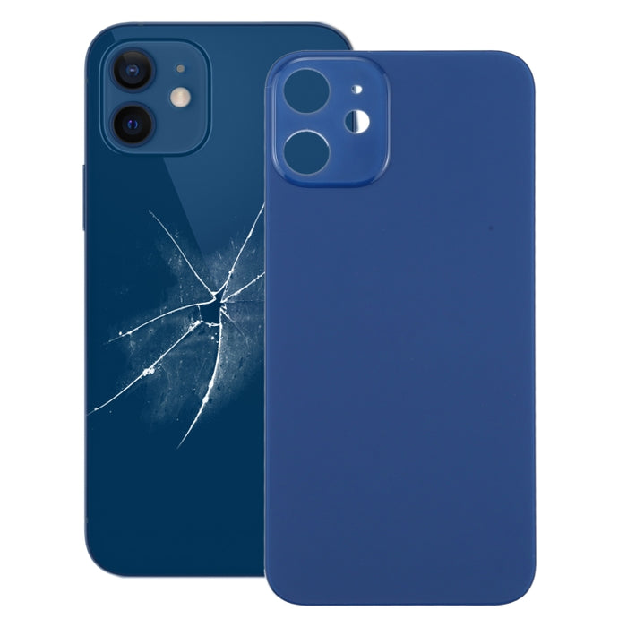 Tapa trasera de batería con orificio para cámara grande de fácil reemplazo para iPhone 12, For iPhone 12 (Not Disassemble), Easy Replacement Back Cover for 12