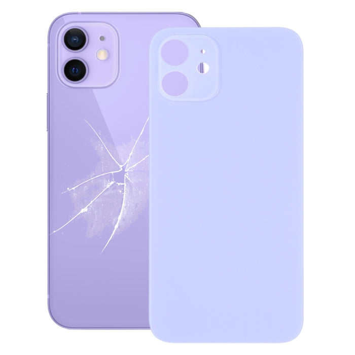 Tapa trasera de batería con orificio para cámara grande de fácil reemplazo para iPhone 12, For iPhone 12 (Not Disassemble), Easy Replacement Back Cover for 12