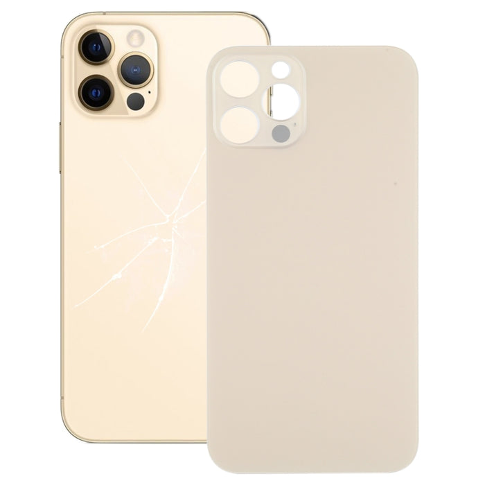 Tapa trasera de batería con orificio para cámara grande de fácil reemplazo para iPhone 12 Pro, For iPhone 12 Pro (Not Disassemble)