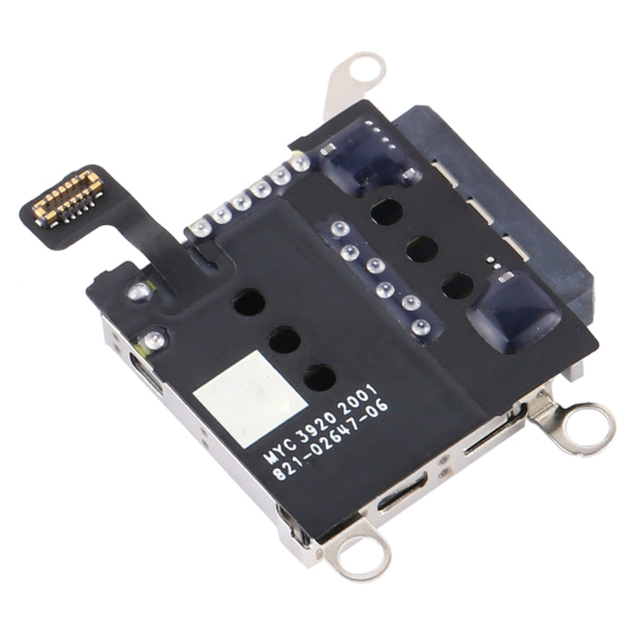 Zócalo portatarjetas SIM único con cable flexible para iPhone 12/12 Pro, For iPhone 12 / 12 Pro(Single)