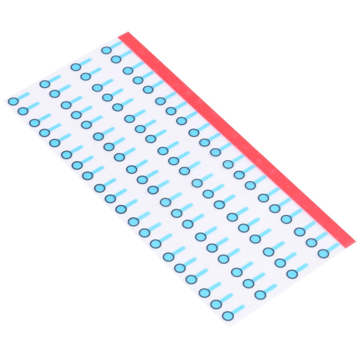 Almohadillas de espuma de esponja a prueba de polvo para cámara frontal de 100 piezas (anillo pequeño) para iPhone 12 Pro / 12 Pro Max / 12/12 mini, For iPhone 12 (Small Ring)