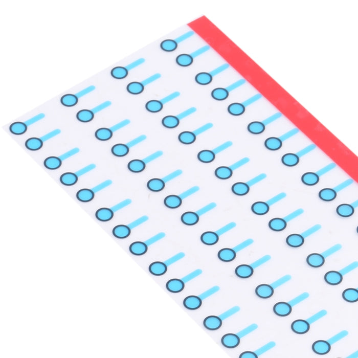 Almohadillas de espuma de esponja a prueba de polvo para cámara frontal de 100 piezas (anillo pequeño) para iPhone 12 Pro / 12 Pro Max / 12/12 mini, For iPhone 12 (Small Ring)