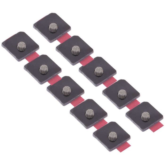 Malla a prueba de polvo para micrófono de 10 piezas para iPhone 12/12 Pro, For iPhone 12 / 12 Pro