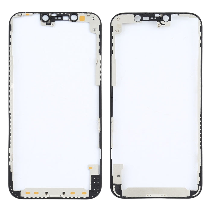 Marco de bisel de pantalla LCD frontal para iPhone 12, For iPhone 12 (White)