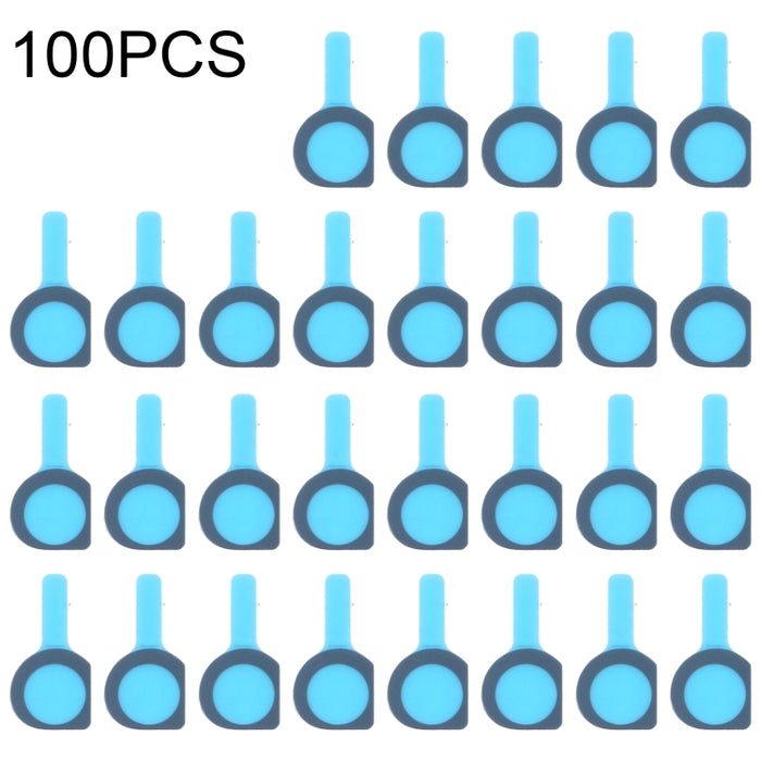 100 juegos de almohadillas de espuma de esponja a prueba de polvo para cámara frontal (anillo grande) para iPhone 13 Pro / 13 Pro Max / 13/13 mini, For iPhone 13 Series(Big Ring)