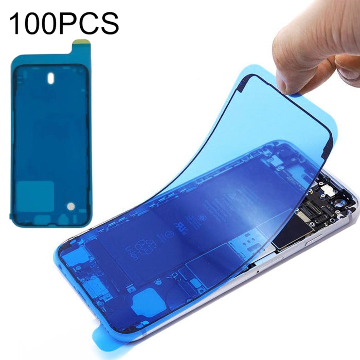 100 pegatinas adhesivas impermeables con marco LCD y bisel para iPhone 13 mini, 100 PCS for iPhone 13 mini