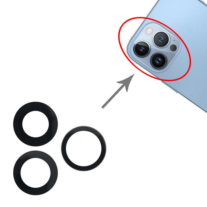 Lente de cámara trasera para iPhone 13 Pro, For iPhone 13 Pro