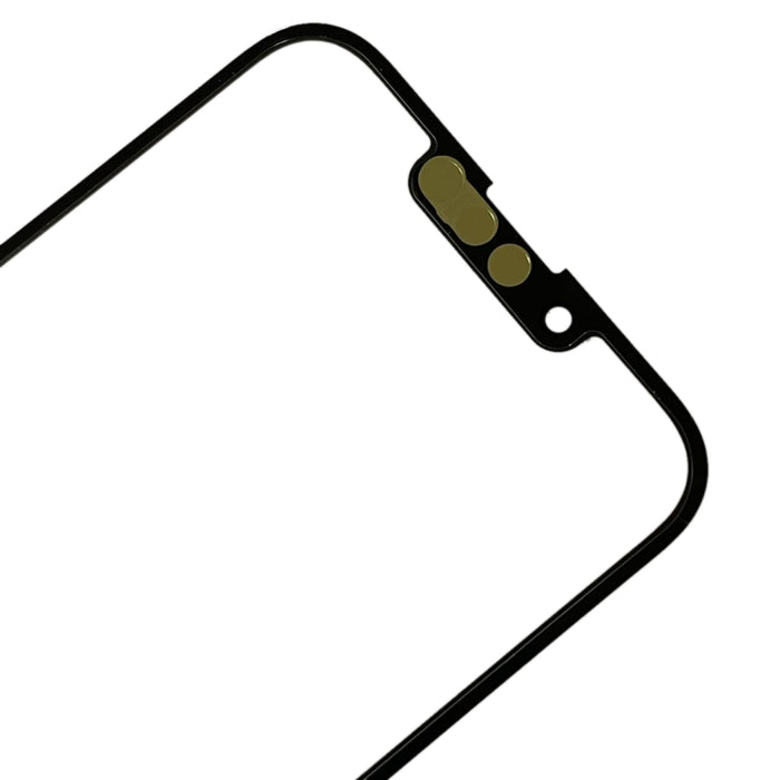 Lente de vidrio exterior de pantalla frontal con adhesivo ópticamente transparente OCA para iPhone 13 Pro, For iPhone 13 Pro
