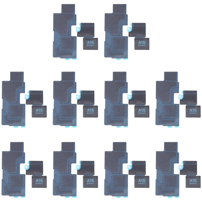 10 juegos de pegatinas para disipador de calor de placa base para iPhone 13 Pro, For iPhone 13 Pro