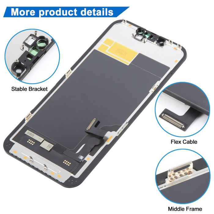 Para iPhone 13 Pantalla LCD OEM con ensamblaje completo de digitalizador, For iPhone 13(Incell)
