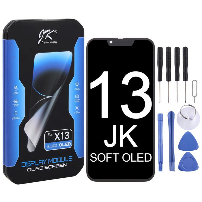Pantalla LCD OLED suave JK para iPhone 14, For iPhone 13 (JK Soft OLED)