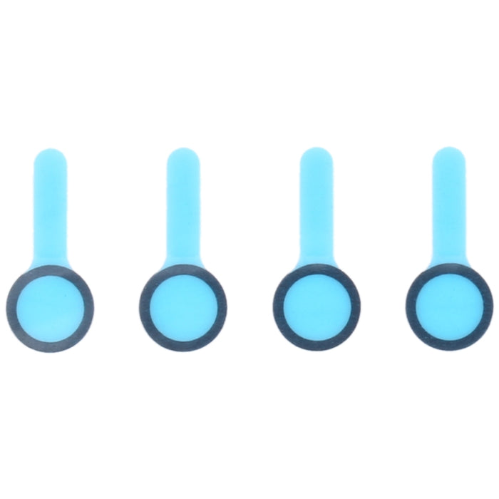 100 juegos de almohadillas de espuma de esponja a prueba de polvo para cámara frontal (anillo pequeño) para la serie iPhone 13, For iPhone 13 Series(Small Ring)