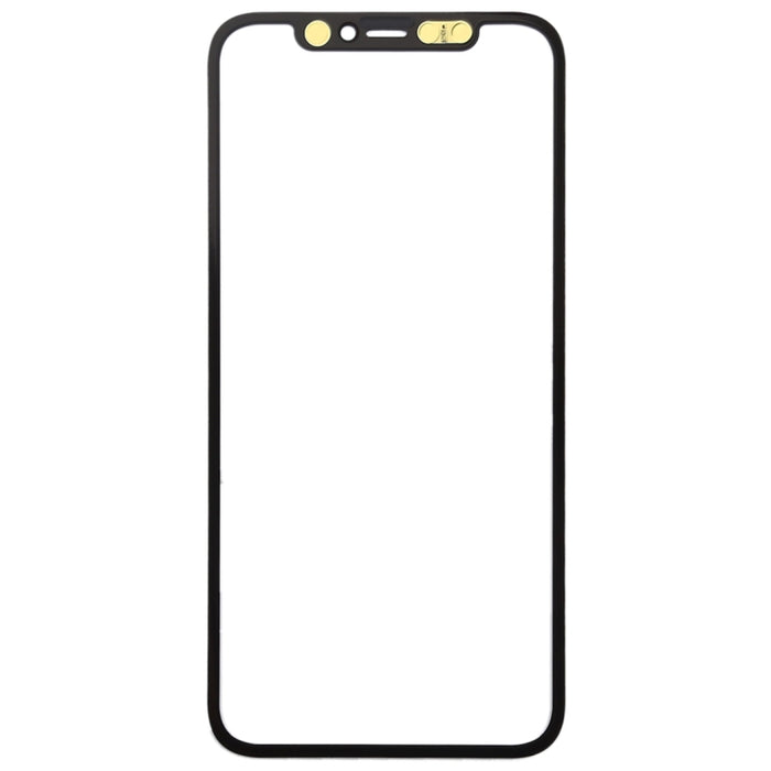 Lente de vidrio exterior de pantalla frontal + adhesivo ópticamente transparente OCA para iPhone 11 Pro, For iPhone 11 Pro (with OCA)