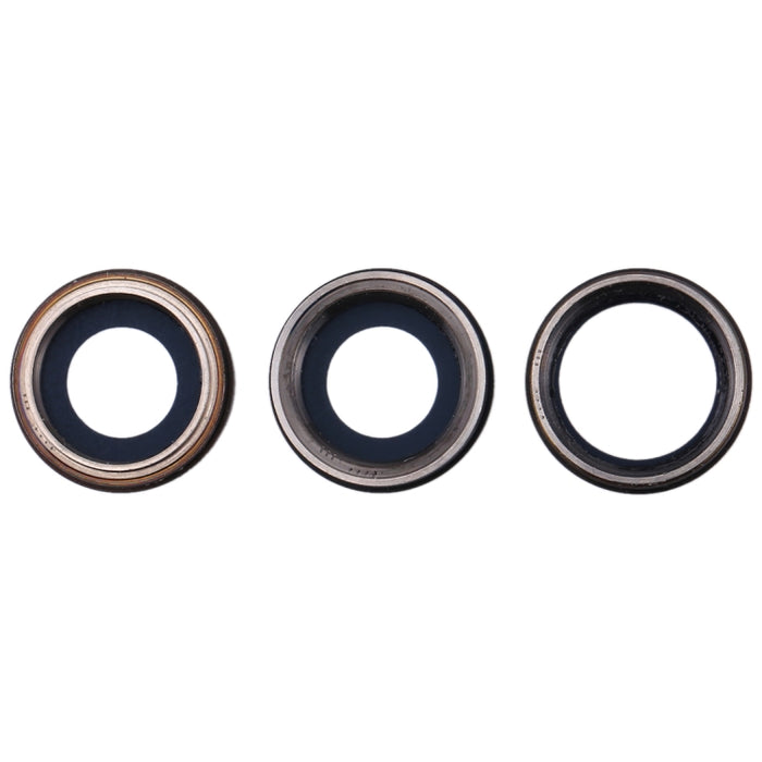Bisel de cámara trasera de 3 piezas con cubierta de lente para iPhone 11 Pro / 11 Pro Max, For iPhone 11Pro/11 Pro Max
