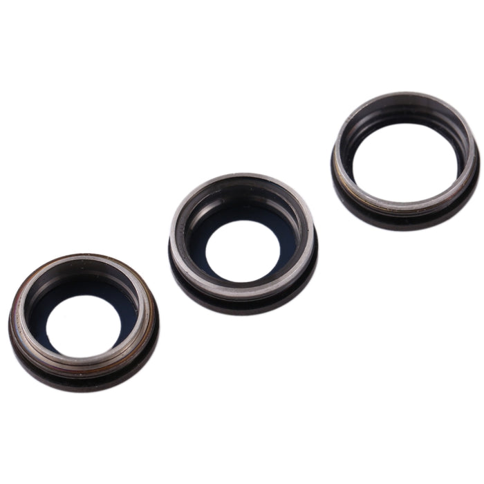 Bisel de cámara trasera de 3 piezas con cubierta de lente para iPhone 11 Pro / 11 Pro Max, For iPhone 11Pro/11 Pro Max