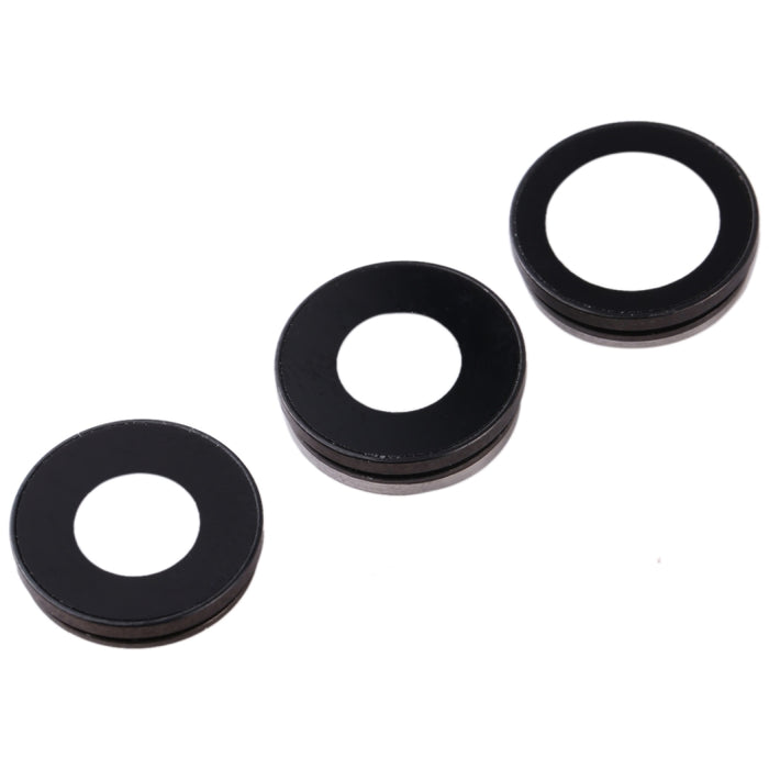 Bisel de cámara trasera de 3 piezas con cubierta de lente para iPhone 11 Pro / 11 Pro Max, For iPhone 11Pro/11 Pro Max