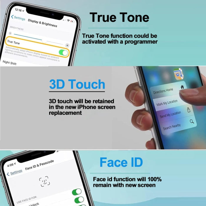Pantalla LCD de material original OLED y ensamblaje completo del digitalizador para iPhone 11 Pro, For iPhone 11 Pro (Original)